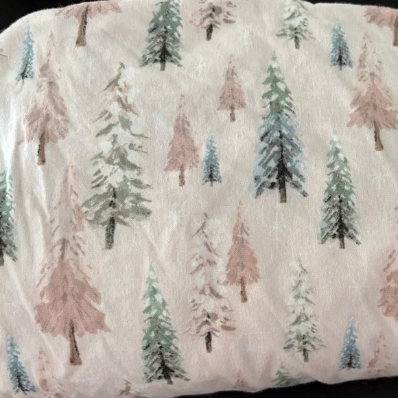 Pottery Barn Teen Winter Wonderland Flannel Duvet Cover